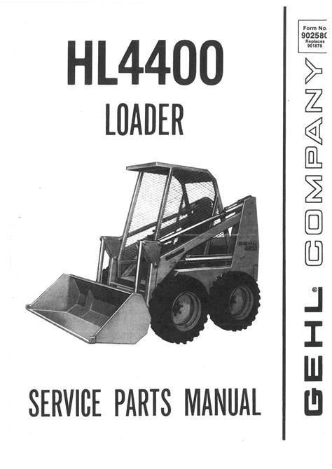 hl 4400 gehl loader parts